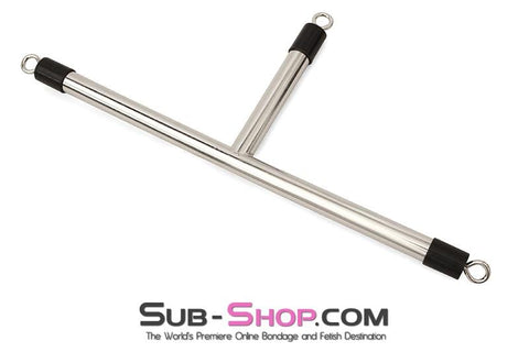 7804M      T-Style Spreader Bar for Legs and Wrist Cuffs - LAST CHANCE - Final Closeout! MEGA Deal   , Sub-Shop.com Bondage and Fetish Superstore