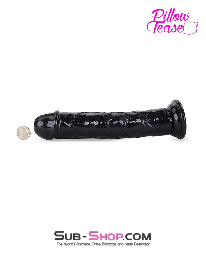 7826M      REALLY BIG XXL Jelly Realistic Dong, Black Dildo   , Sub-Shop.com Bondage and Fetish Superstore