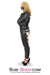 7850DL      Captured Beauty Faux Leather Straitjacket with Leg Binder - MEGA Deal! Black Friday Blowout   , Sub-Shop.com Bondage and Fetish Superstore