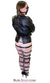 7850DL      Captured Beauty Faux Leather Straitjacket with Leg Binder - MEGA Deal! Black Friday Blowout   , Sub-Shop.com Bondage and Fetish Superstore
