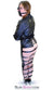 7850DL      Captured Beauty Faux Leather Straitjacket with Leg Binder - MEGA Deal! Black Friday Blowout   , Sub-Shop.com Bondage and Fetish Superstore