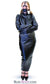 7850DL      Captured Beauty Faux Leather Straitjacket with Leg Binder - MEGA Deal! Black Friday Blowout   , Sub-Shop.com Bondage and Fetish Superstore