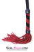 7852DL      Little Stinger Red & Black Suede Whip - LAST CHANCE - Final Closeout! MEGA Deal   , Sub-Shop.com Bondage and Fetish Superstore