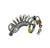 7856AR      Chastity Cock Cage with Removable Urethral Sound Catheter Plug - MEGA Deal MEGA Deal   , Sub-Shop.com Bondage and Fetish Superstore
