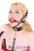 7864DL      Over the Top Ball Gag Trainer, Red Ball Gags   , Sub-Shop.com Bondage and Fetish Superstore