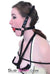 7864DL      Over the Top Ball Gag Trainer, Red Ball Gags   , Sub-Shop.com Bondage and Fetish Superstore