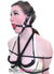 7864DL      Over the Top Ball Gag Trainer, Red Ball Gags   , Sub-Shop.com Bondage and Fetish Superstore