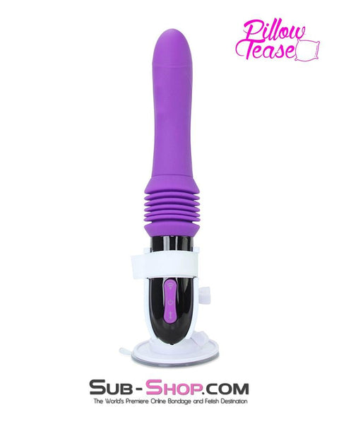 7882M      Rechargeable Thrusting Cordless Vibrating Dildo with Tilting Suction Cup Stand Vibrators   , Sub-Shop.com Bondage and Fetish Superstore