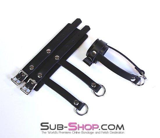 0788A     Leather Buckling Ball Stretcher Bondage Strap Cock & Ball Strap   , Sub-Shop.com Bondage and Fetish Superstore