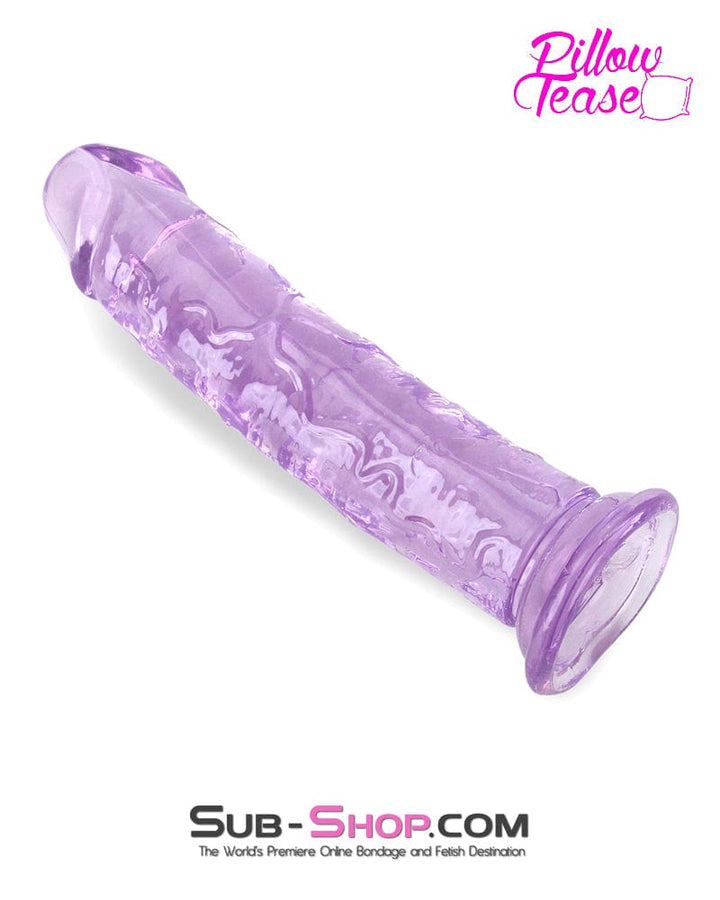 7906M      Jelly Realistic Dong – Purple Large Dildo   , Sub-Shop.com Bondage and Fetish Superstore