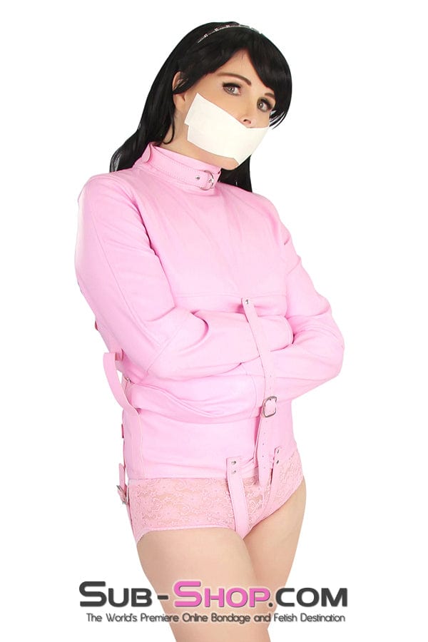 0790MH      Drive Me Crazy Pink Straitjacket Straightjacket   , Sub-Shop.com Bondage and Fetish Superstore