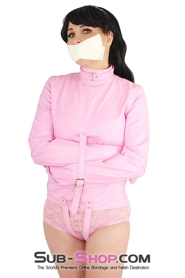 0790MH      Drive Me Crazy Pink Straitjacket Straightjacket   , Sub-Shop.com Bondage and Fetish Superstore