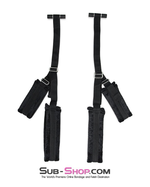7915DL      Flying Fuck Over the Door Padded Furry Sex Harness - MEGA Deal Black Friday Blowout   , Sub-Shop.com Bondage and Fetish Superstore