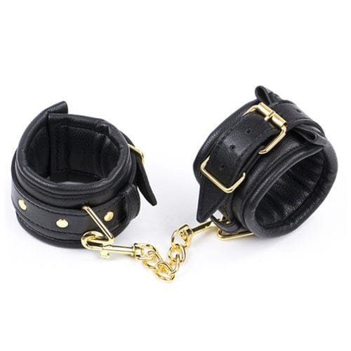 7924M      Gold Standard Thick Padded Wrist Bondage Cuffs Cuffs   , Sub-Shop.com Bondage and Fetish Superstore
