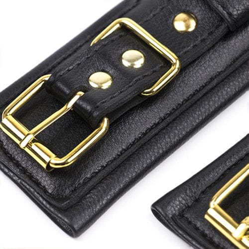 7924M      Gold Standard Thick Padded Wrist Bondage Cuffs Cuffs   , Sub-Shop.com Bondage and Fetish Superstore