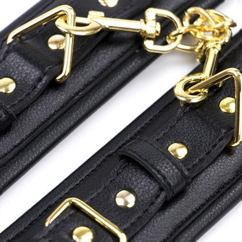7924M      Gold Standard Thick Padded Wrist Bondage Cuffs Cuffs   , Sub-Shop.com Bondage and Fetish Superstore