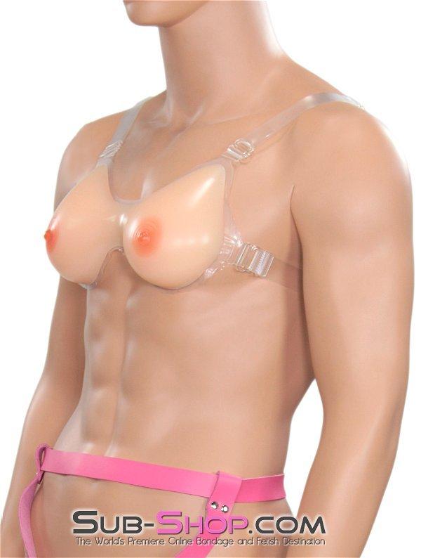 7932R      My Pretty Titties Teardrop Shape Lifelike Real Feel Breast Forms, B Cup Size Breast Forms   , Sub-Shop.com Bondage and Fetish Superstore
