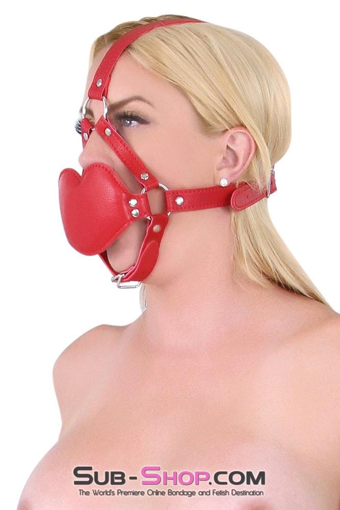 7935DL       Red Lips Blow Job Trainer Thick Penis Gag Trainer Gags   , Sub-Shop.com Bondage and Fetish Superstore