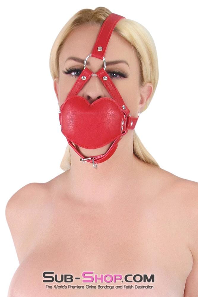 7935DL       Red Lips Blow Job Trainer Thick Penis Gag Trainer Gags   , Sub-Shop.com Bondage and Fetish Superstore