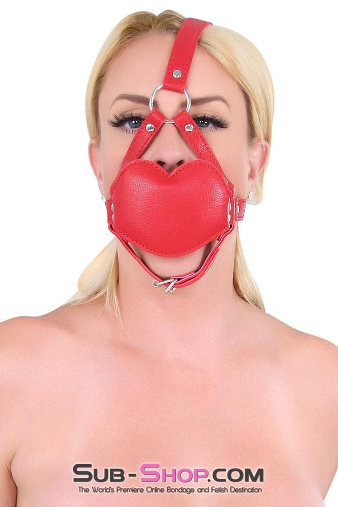7935DL       Red Lips Blow Job Trainer Thick Penis Gag Trainer Gags   , Sub-Shop.com Bondage and Fetish Superstore