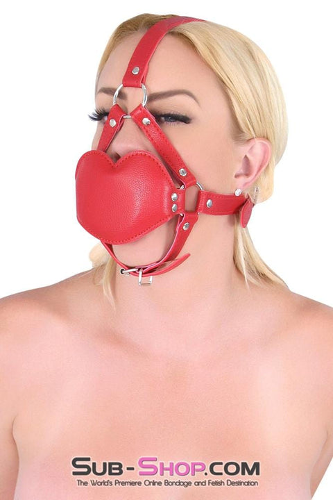 7935DL       Red Lips Blow Job Trainer Thick Penis Gag Trainer Gags   , Sub-Shop.com Bondage and Fetish Superstore