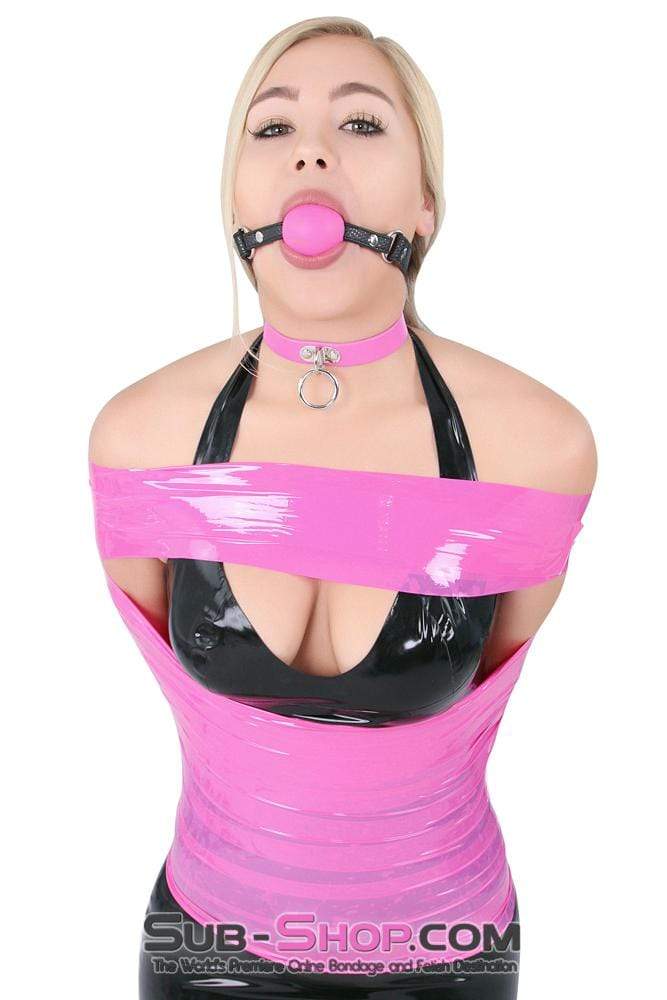 5761P-SIS      Neon Sissy Pink Bondage Tape Sissy   , Sub-Shop.com Bondage and Fetish Superstore