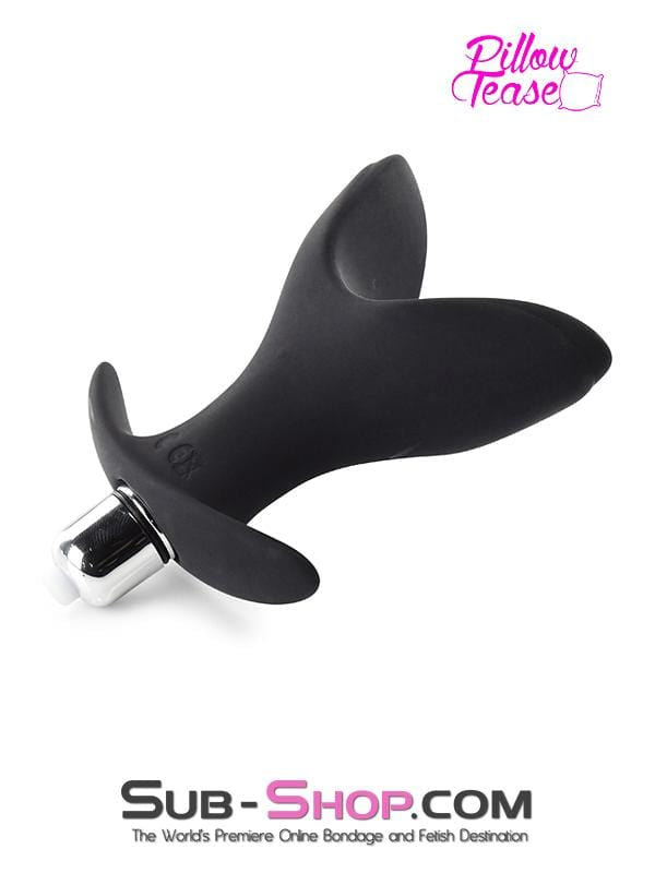 0829RS      Vibrating Self Expanding Silicone Anal Training Plug - MEGA Deal! Black Friday Blowout   , Sub-Shop.com Bondage and Fetish Superstore