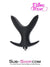 0829RS      Vibrating Self Expanding Silicone Anal Training Plug - MEGA Deal! Black Friday Blowout   , Sub-Shop.com Bondage and Fetish Superstore