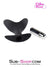 0829RS      Vibrating Self Expanding Silicone Anal Training Plug - MEGA Deal! Black Friday Blowout   , Sub-Shop.com Bondage and Fetish Superstore