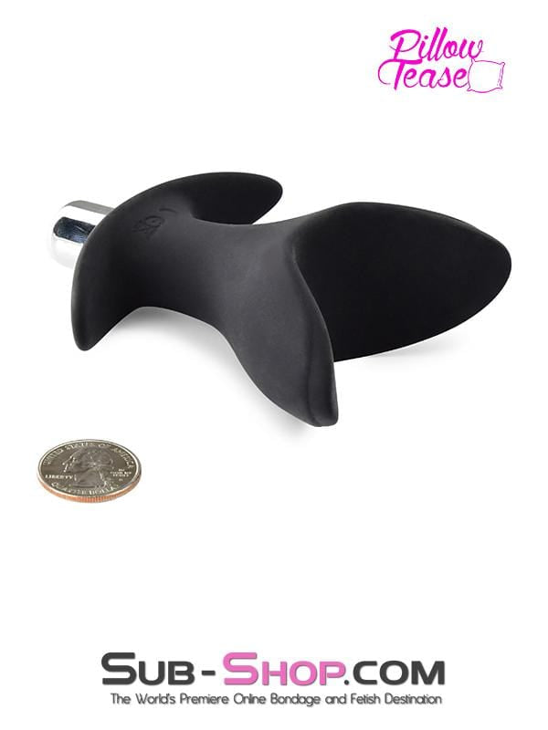 0829RS      Vibrating Self Expanding Silicone Anal Training Plug - MEGA Deal! Black Friday Blowout   , Sub-Shop.com Bondage and Fetish Superstore