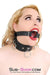 8958DL      Bondage Basics Leatherette Open Mouth Ring Gag - MEGA Deal Black Friday Blowout   , Sub-Shop.com Bondage and Fetish Superstore