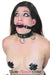 9802M      Small Black Silicone Locking Breather Ball Gag Gags   , Sub-Shop.com Bondage and Fetish Superstore