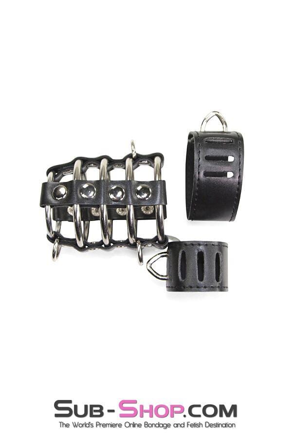 8726HS-SIS      Access Denied Locking Sissy Chastity & Ball Stretcher Set Sissy   , Sub-Shop.com Bondage and Fetish Superstore