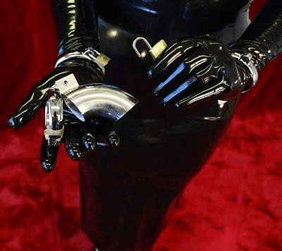 8738SM      Steel Open-End Locking Chastity Tube & Cock Ring - LAST CHANCE - Final Closeout! MEGA Deal   , Sub-Shop.com Bondage and Fetish Superstore