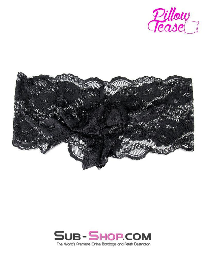 8754AE      Feminization Sissy Bimbo Vixen Bitch Black Lace Sissy Male Panties Lingerie   , Sub-Shop.com Bondage and Fetish Superstore