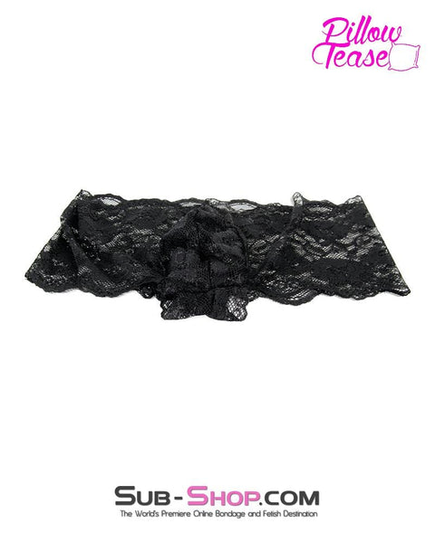 8754AE      Vixen Bitch Black Lace Sissy Male Panties Lingerie   , Sub-Shop.com Bondage and Fetish Superstore