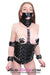 8764BD      "O" Training Corset with Detachable Restraints Bondage Sets   , Sub-Shop.com Bondage and Fetish Superstore