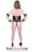 8764BD      "O" Training Corset with Detachable Restraints Bondage Sets   , Sub-Shop.com Bondage and Fetish Superstore