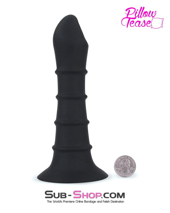 8807M      Rippled Dildo Silicone Dildo Suction Cup Base - LAST CHANCE - Final Closeout! MEGA Deal   , Sub-Shop.com Bondage and Fetish Superstore