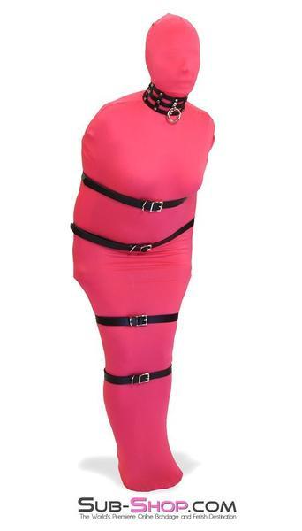 1728A      1" Buckling Bondage Strap, Black Leather - 5 Sizes! Straps   , Sub-Shop.com Bondage and Fetish Superstore