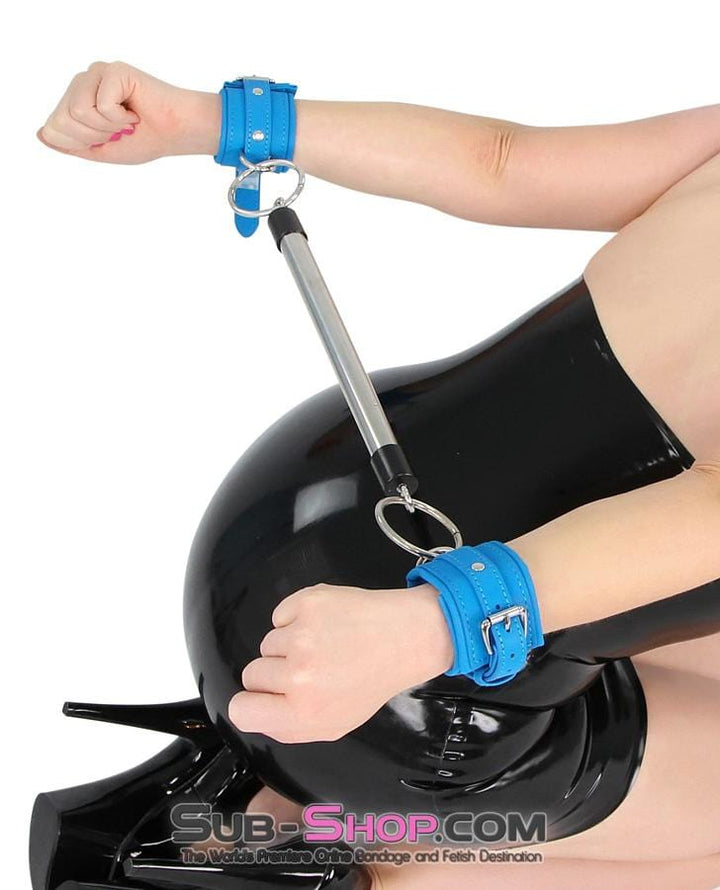 8816MQ      Bondage Blues Spreader Bar with Cuffs - LAST CHANCE - Final Closeout! MEGA Deal   , Sub-Shop.com Bondage and Fetish Superstore