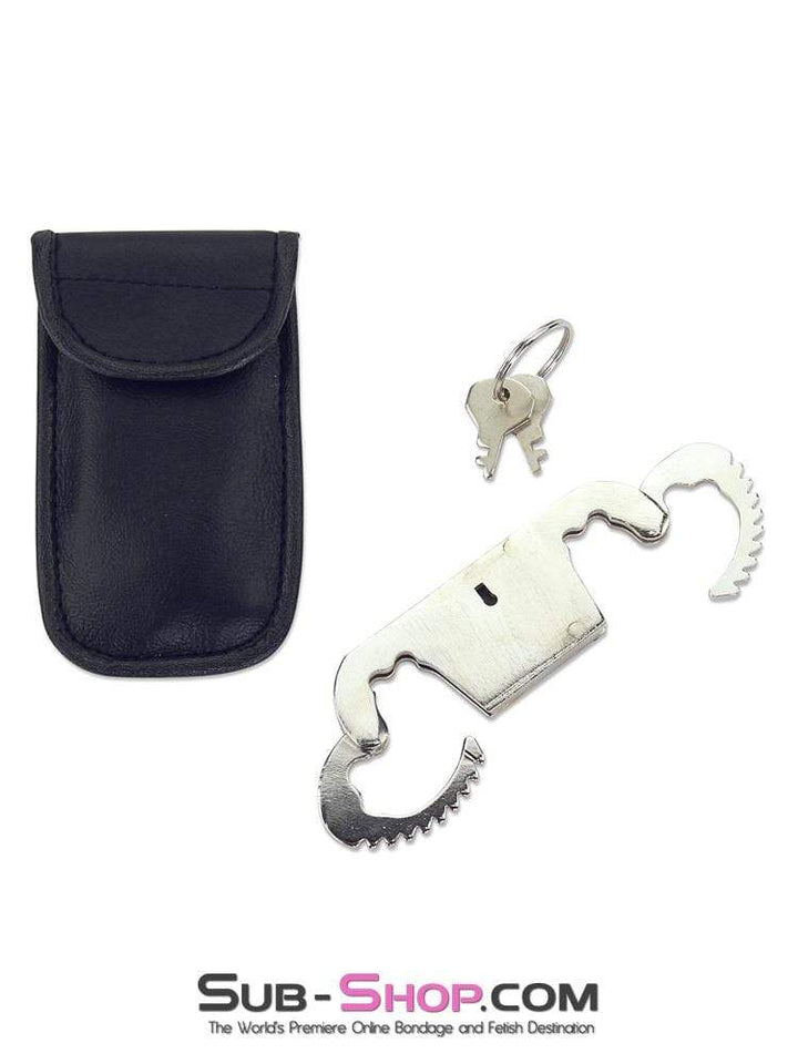8846M      Steel Thumb or Toe Cuffs - LAST CHANCE - Final Closeout! MEGA Deal   , Sub-Shop.com Bondage and Fetish Superstore