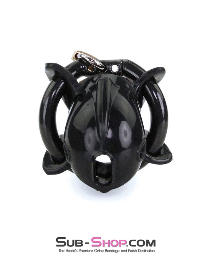 9098AE-SIS      Ruined Orgasms Black Silicone Sissy Chastity Cock Cage Sissy   , Sub-Shop.com Bondage and Fetish Superstore