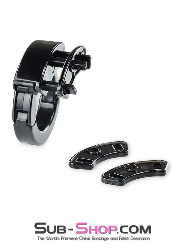 8910AX      Black Jack Adjustable Locking Male Cock Cuff Chastity Device - MEGA Deal Black Friday Blowout   , Sub-Shop.com Bondage and Fetish Superstore