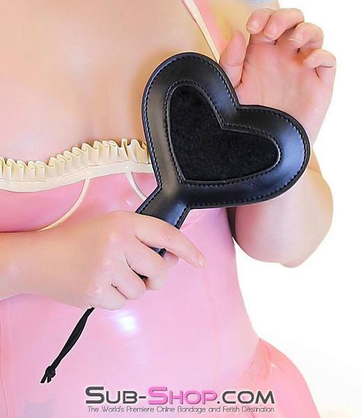 8932DL      Fleece Center Heart Paddle - LAST CHANCE - Final Closeout! MEGA Deal   , Sub-Shop.com Bondage and Fetish Superstore
