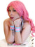 8948DL      Paradise Wrist Cuffs with Chained Connection Clips - LAST CHANCE - Final Closeout! Black Friday Blowout   , Sub-Shop.com Bondage and Fetish Superstore