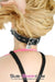 8954DL      Stuffed Slave Mouth Locking Panel Gag - MEGA Deal Black Friday Blowout   , Sub-Shop.com Bondage and Fetish Superstore