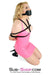 8954DL      Stuffed Slave Mouth Locking Panel Gag - MEGA Deal Black Friday Blowout   , Sub-Shop.com Bondage and Fetish Superstore