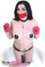 8965DL      Isn’t She Lovely Heart Cutout Bondage Collar with Matching Leash Collar   , Sub-Shop.com Bondage and Fetish Superstore
