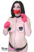 8965DL      Isn’t She Lovely Heart Cutout Bondage Collar with Matching Leash Collar   , Sub-Shop.com Bondage and Fetish Superstore